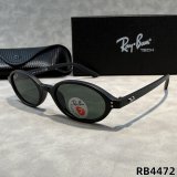 5A Retro Oval Polarized Sunglasses RB4472