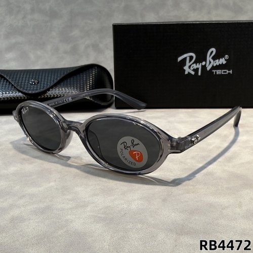 5A Retro Oval Polarized Sunglasses RB4472