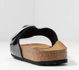 5A Madrid Big Buckle Slip-On Sandals
