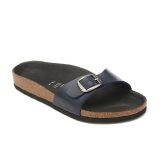 5A Madrid Big Buckle Slip-On Sandals