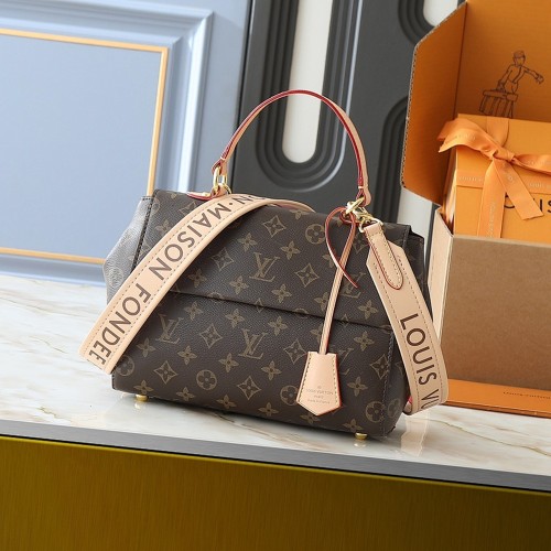 Original Cluny BB Monogram Canvas Handbag M42738