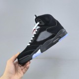 Mirror Air Jordan 5 Retro Black Metallic Reimagined Basketball Shoes