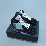 Mirror Air Jordan 5 Retro Black Metallic Reimagined Basketball Shoes