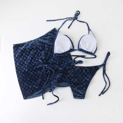 5A Women's Velvet Bikini Set