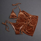 5A Women's Velvet Bikini Set