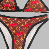 5A Women's Cherry Print Bikini Set