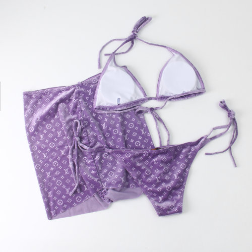 5A Women's Velvet Bikini Set