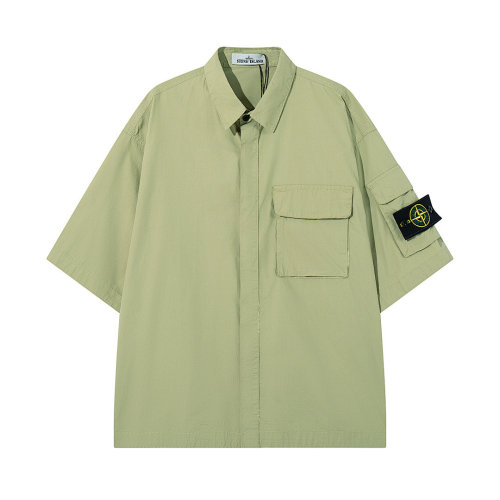 5A Comfort-Fit Short-Sleeve Shirt with Pocket 081