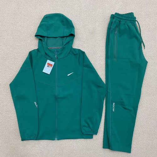 5A Tech Fleece Tracksuit Hooded Set Hooded Zip-Up Jacket Jogger Pants Set