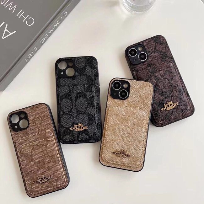 5A Signature Monogram Phone Case with Card Slot