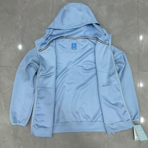5A Tech Fleece Tracksuit Hooded Set Hooded Zip-Up Jacket Jogger Pants Set