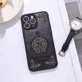 5A Leather Phone Case Black