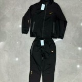 5A Tech Fleece Tracksuit Hooded Set Hooded Zip-Up Jacket Jogger Pants Set