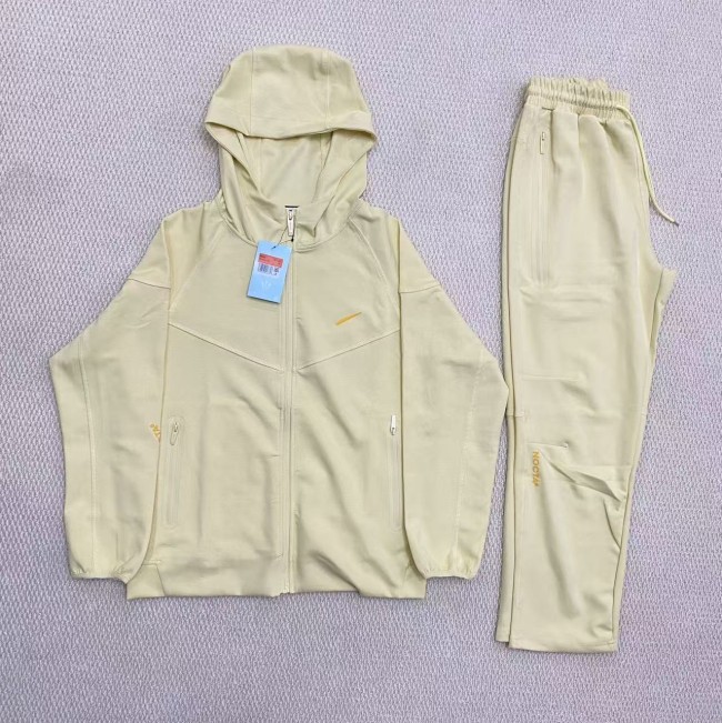 5A Tech Fleece Tracksuit Hooded Set Hooded Zip-Up Jacket Jogger Pants Set