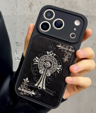 5A Leather Phone Case Black