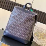 Original Cisalpin Classic Goyardine Canvas Backpack