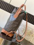 Original Cisalpin Classic Goyardine Canvas Backpack
