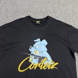 5A Unisex Dog Graphic T-shirt Black 3109