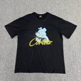 5A Unisex Dog Graphic T-shirt Black 3109
