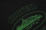 5A Reflective Alcatraz Rules The World Tee Black 3102
