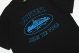 5A Reflective Alcatraz Rules The World Tee Black 3102