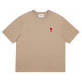 5A Unisex Minimalist Tonal De Coeur T-Shirt