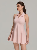 5A Women's Sleeveless Polo Collar Tennis Dress 601