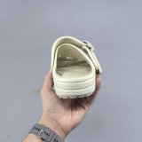 5A Classic Enamel Buckle Clogs Unisex Slip-On Sandals