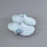 5A Classic Enamel Buckle Clogs Unisex Slip-On Sandals