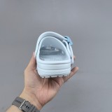 5A Classic Enamel Buckle Clogs Unisex Slip-On Sandals