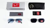 5A Square Frame Polarized Sunglasses 3768