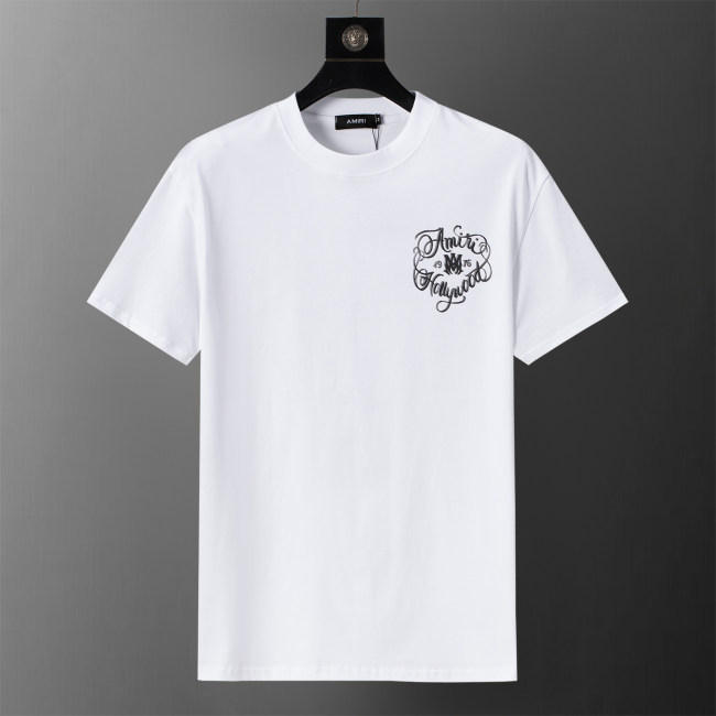 5A Cotton Crew Neck Short Sleeve T-Shirt