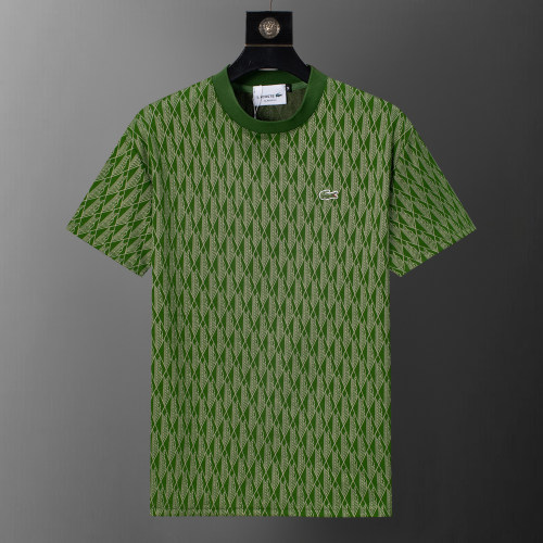 5A Classic Diamond Pattern Cotton Crew Neck Short Sleeve T-Shirt
