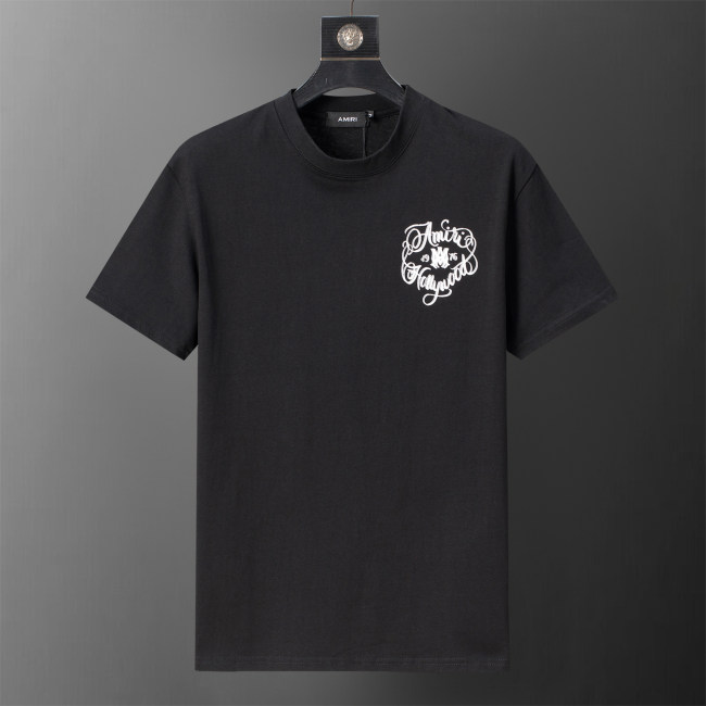 5A Cotton Crew Neck Short Sleeve T-Shirt