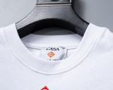 5A Gradient Dot Print Cotton Crew Neck T-Shirt