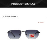 5A Square Frame Polarized Sunglasses 3768