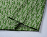 5A Classic Diamond Pattern Cotton Crew Neck Short Sleeve T-Shirt
