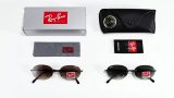 5A Minimalist Oval Polarized Sunglasses 3767