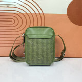 5A Monogram Print Vertical Flat Crossbody Bag