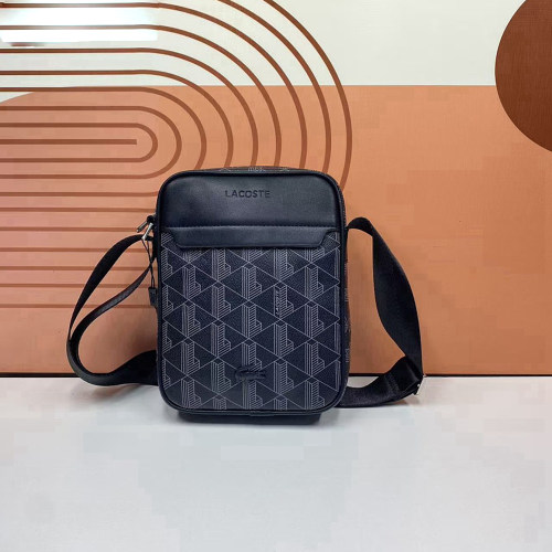 5A Monogram Print Vertical Flat Crossbody Bag