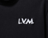 5A Men's Embroidered Logo Cotton Crew Neck Short Sleeve T-Shirt