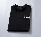 5A Men's Embroidered Logo Cotton Crew Neck Short Sleeve T-Shirt