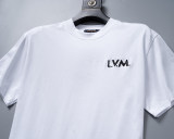 5A Men's Embroidered Logo Cotton Crew Neck Short Sleeve T-Shirt