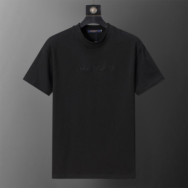 5A Men's Cotton Crew Neck Short Sleeve T-Shirt