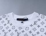 5A Men's Cotton Gradient Monogram Print Short Sleeve T-Shirt