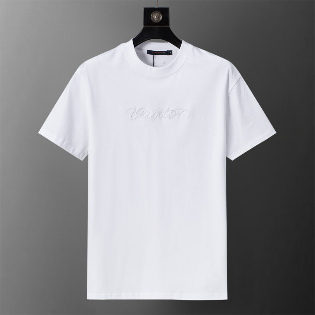 5A Men's Cotton Crew Neck Short Sleeve T-Shirt