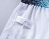 5A Men's Gradient Print Swim Shorts Drawstring Beach Shorts