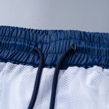 5A Men's Tri-Color Gradient Swim Shorts Beach Shorts