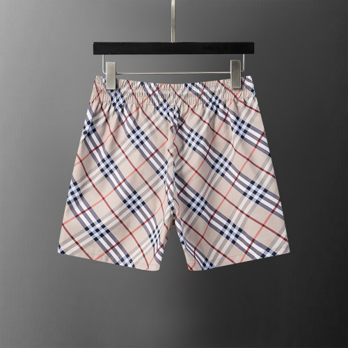 5A Men's Classic Check Swim Shorts Quick-Dry Beach Shorts
