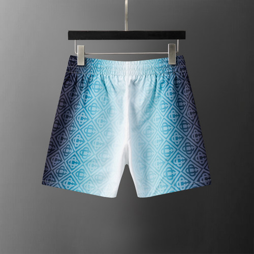 5A Men's Gradient Print Swim Shorts Drawstring Beach Shorts